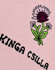 Kinga Csilla Loto Allora Tee in Pink // COMING SOON - LATE AUGUST