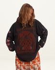 Kinga Csilla Love Potion Roses Tee in MIDNIGHT