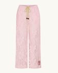 Kinga Csilla Nova Lace Shyla Pant in Baby Pink