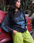 Kinga Csilla Rex Dragon Roses LS Tee