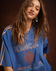 Kinga Csilla Sunset Tee in BLUE