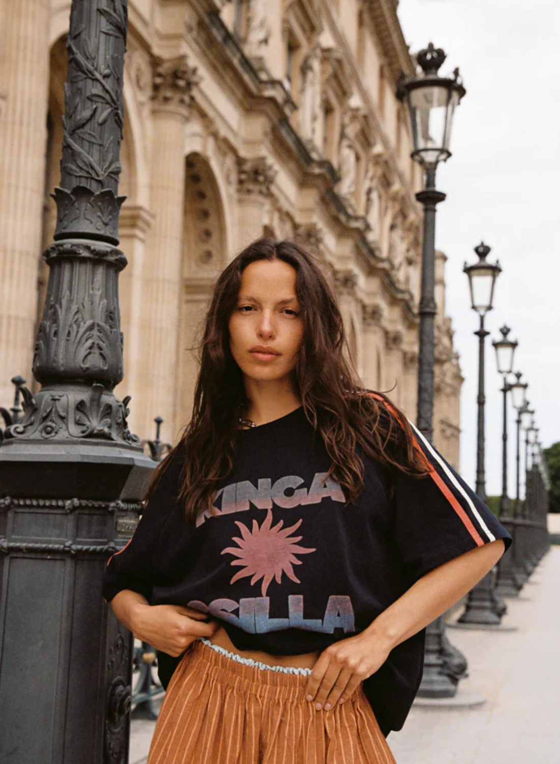 Kinga Csilla Sunset Tee in MIDNIGHT