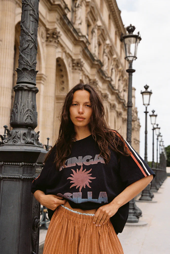 Kinga Csilla Sunset Tee in MIDNIGHT