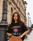 Kinga Csilla Sunset Tee in MIDNIGHT