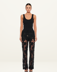 Kivari Jaxon Lace Pant in Black