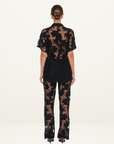 Kivari Jaxon Lace Pant in Black