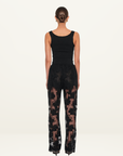 Kivari Jaxon Lace Pant in Black