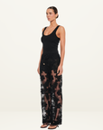 Kivari Jaxon Lace Pant in Black