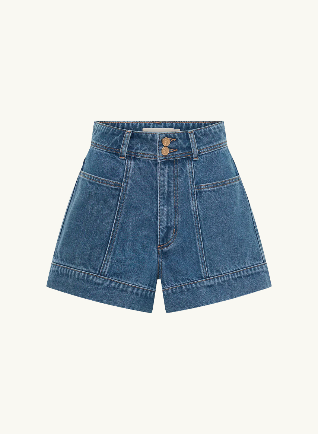 Kivari Rita Denim Short in Blue // COMING SOON