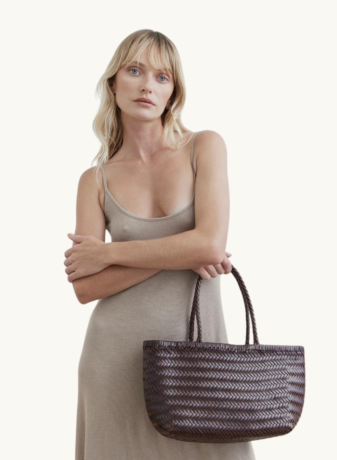 La Tribe Amelia Woven Bag in CHOCOLATE-La Tribe-Frolic Girls