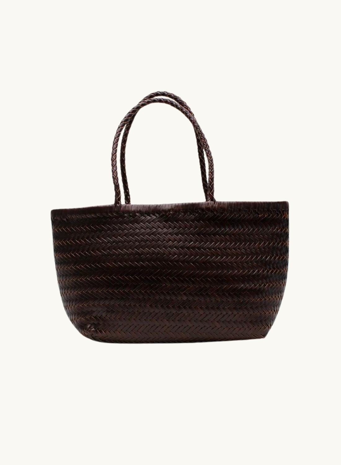 La Tribe Amelia Woven Bag in CHOCOLATE-La Tribe-Frolic Girls