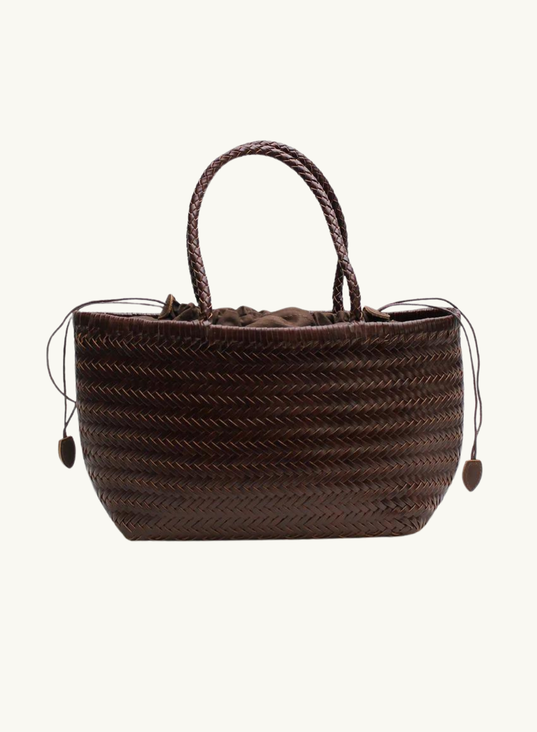 La Tribe Amelia Woven Bag in CHOCOLATE-La Tribe-Frolic Girls