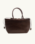 La Tribe Amelia Woven Bag in CHOCOLATE-La Tribe-Frolic Girls