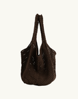 La Tribe Crochet Tote in Coffee