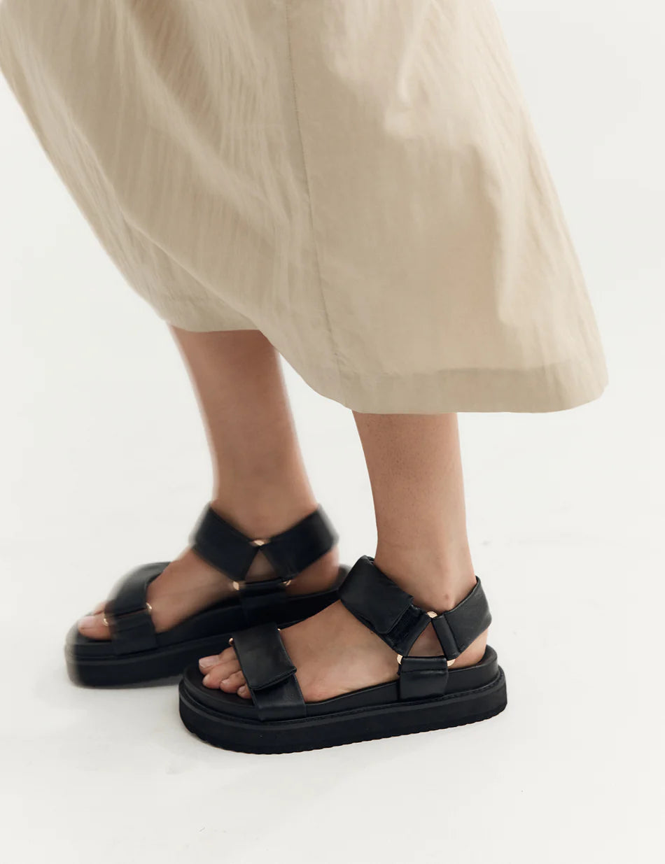 Maja Platform Slides BLACK La Tribe-La Tribe-Frolic Girls