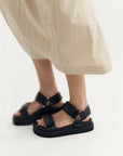 Maja Platform Slides BLACK La Tribe-La Tribe-Frolic Girls