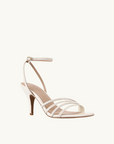 Lana Wilkinson Chelsea Sandal in White Patent Leather