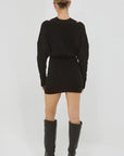 Legacy Knit Combo Dress BLACK Sovere-Sovere-Frolic Girls