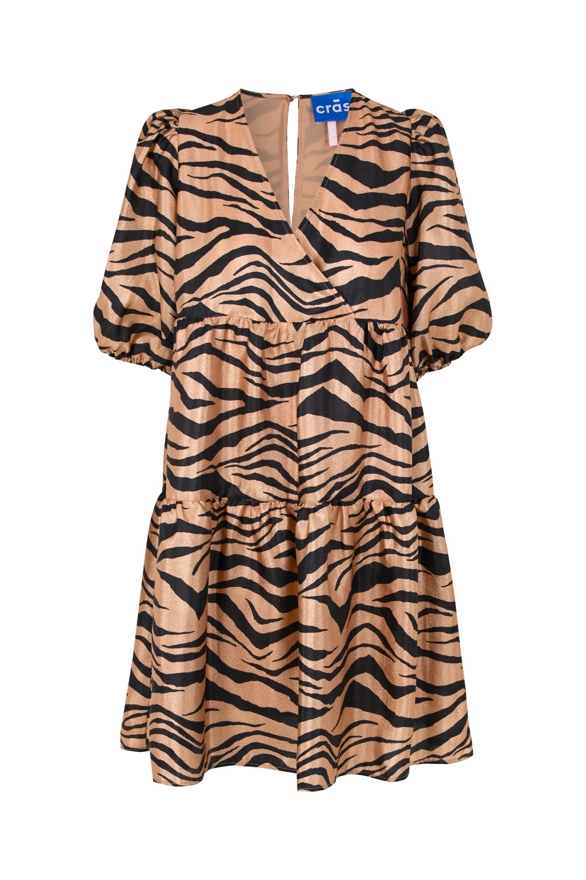 Leia Dress ZEBRA ALMOND Cras-Cras-Frolic Girls