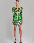 Ludmilla Sequin Dress GREENS Alla Berman-Alla Berman-Frolic Girls