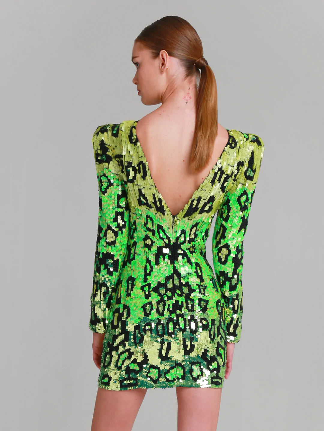 Ludmilla Sequin Dress GREENS Alla Berman-Alla Berman-Frolic Girls