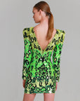 Ludmilla Sequin Dress GREENS Alla Berman-Alla Berman-Frolic Girls