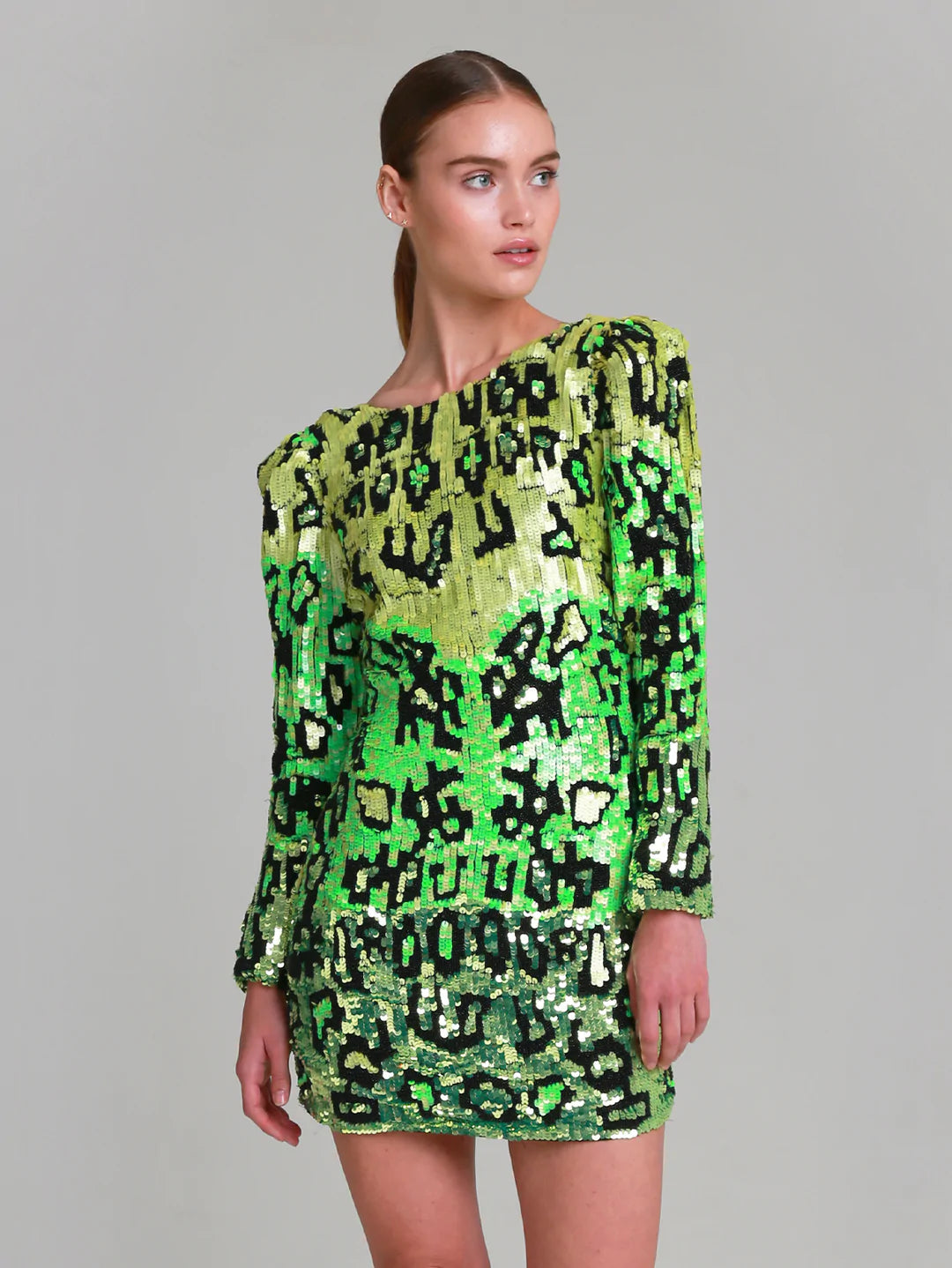 Ludmilla Sequin Dress GREENS Alla Berman-Alla Berman-Frolic Girls