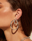 Baby Amalfi Tube Hoops Earrings SILVER Luv Aj-Luv Aj-Frolic Girls