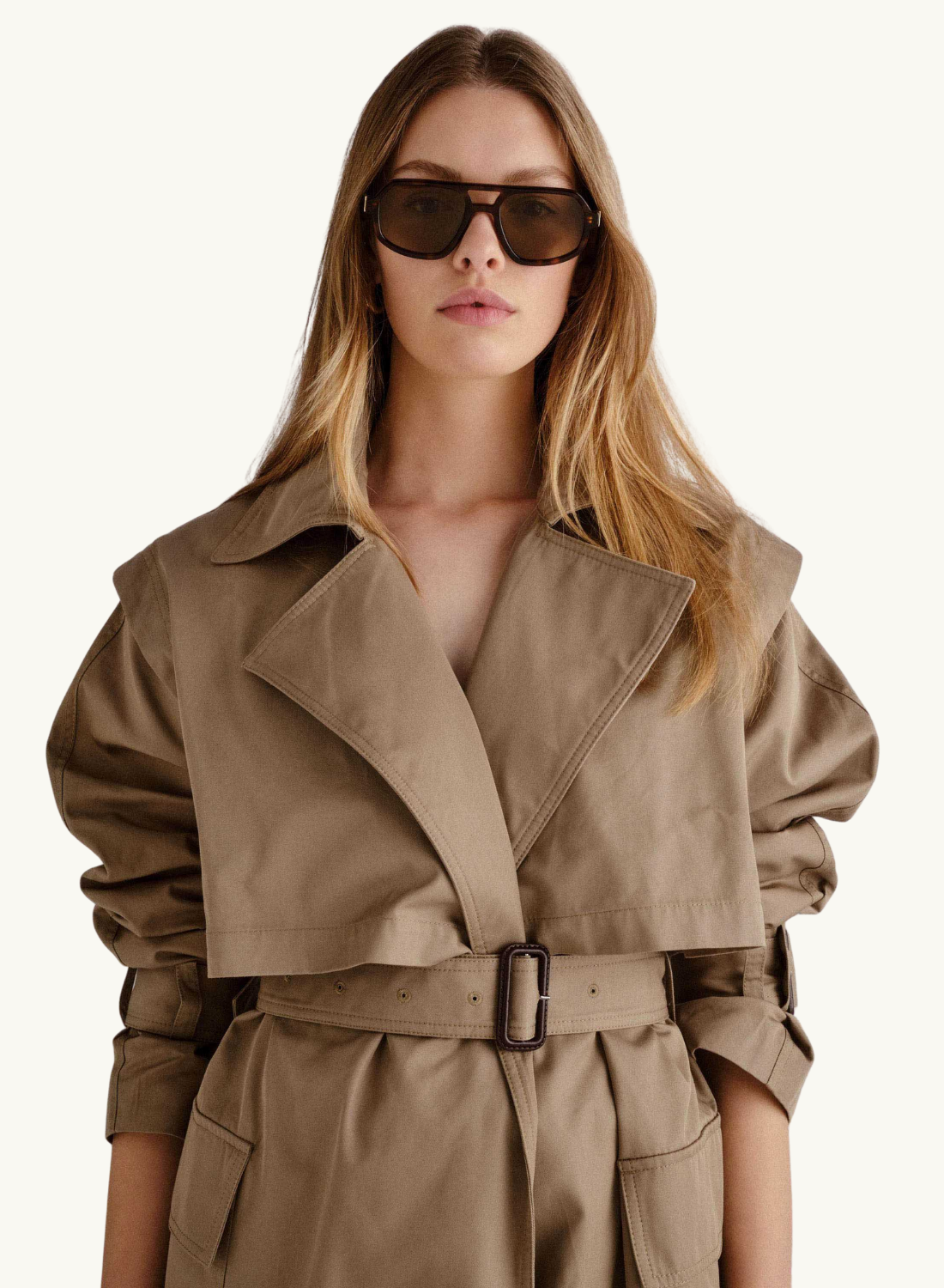 Luv Lou Banks Sunglasses in Moss Tort