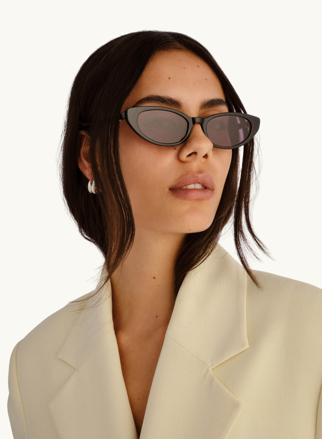 Luv Lou Blair Sunglasses in Black