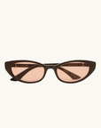 Luv Lou Blair Sunglasses in Dark Chocolate