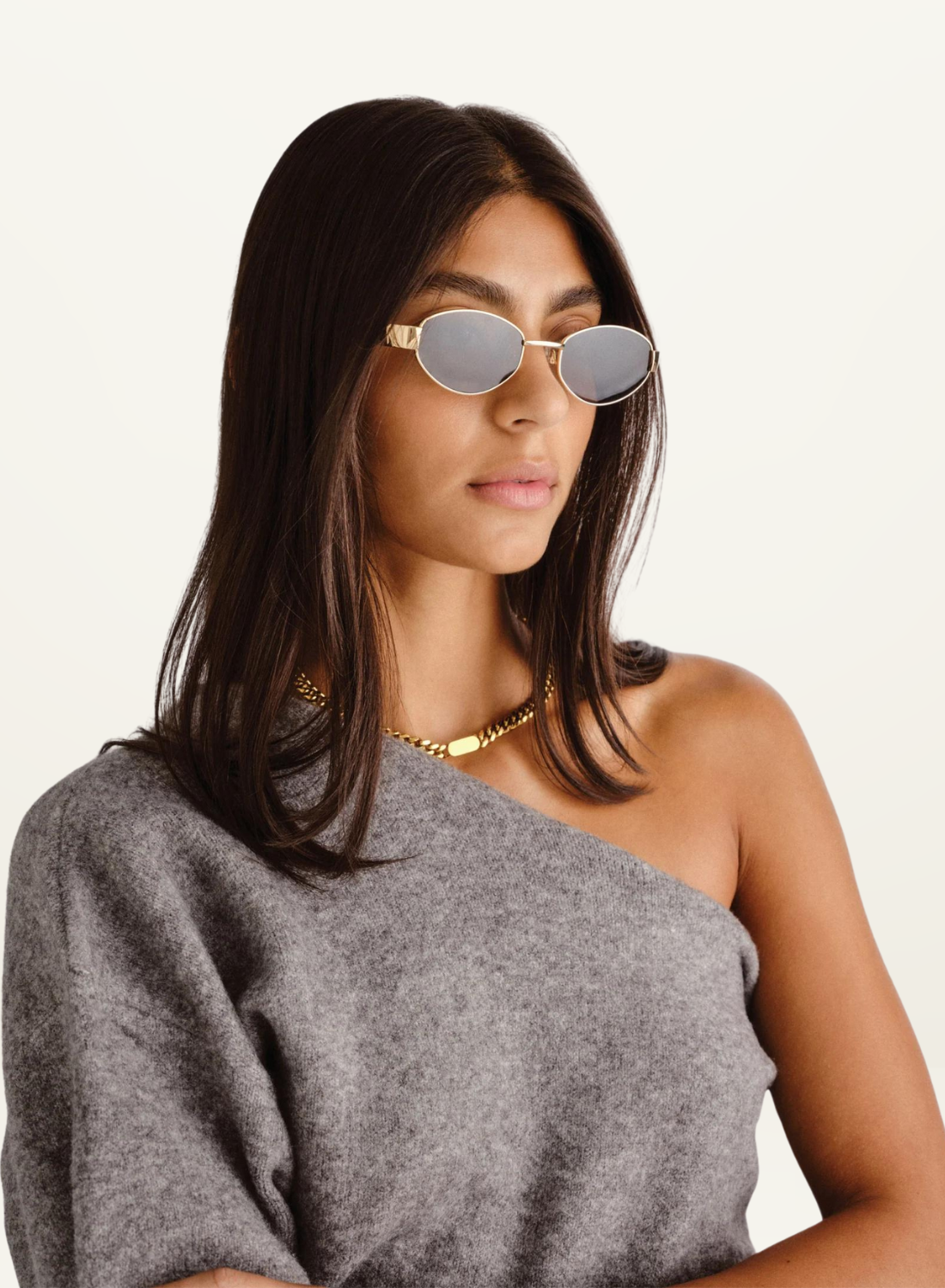 Luv Lou Boston Sunglasses in GOLD KHAKI-Luv Aj-Frolic Girls