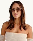 Luv Lou Cameron Sunglasses CREAM TORT