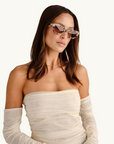 Luv Lou Cameron Sunglasses CREAM TORT