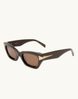 Luv Lou Cameron Sunglasses DARK CHOCOLATE