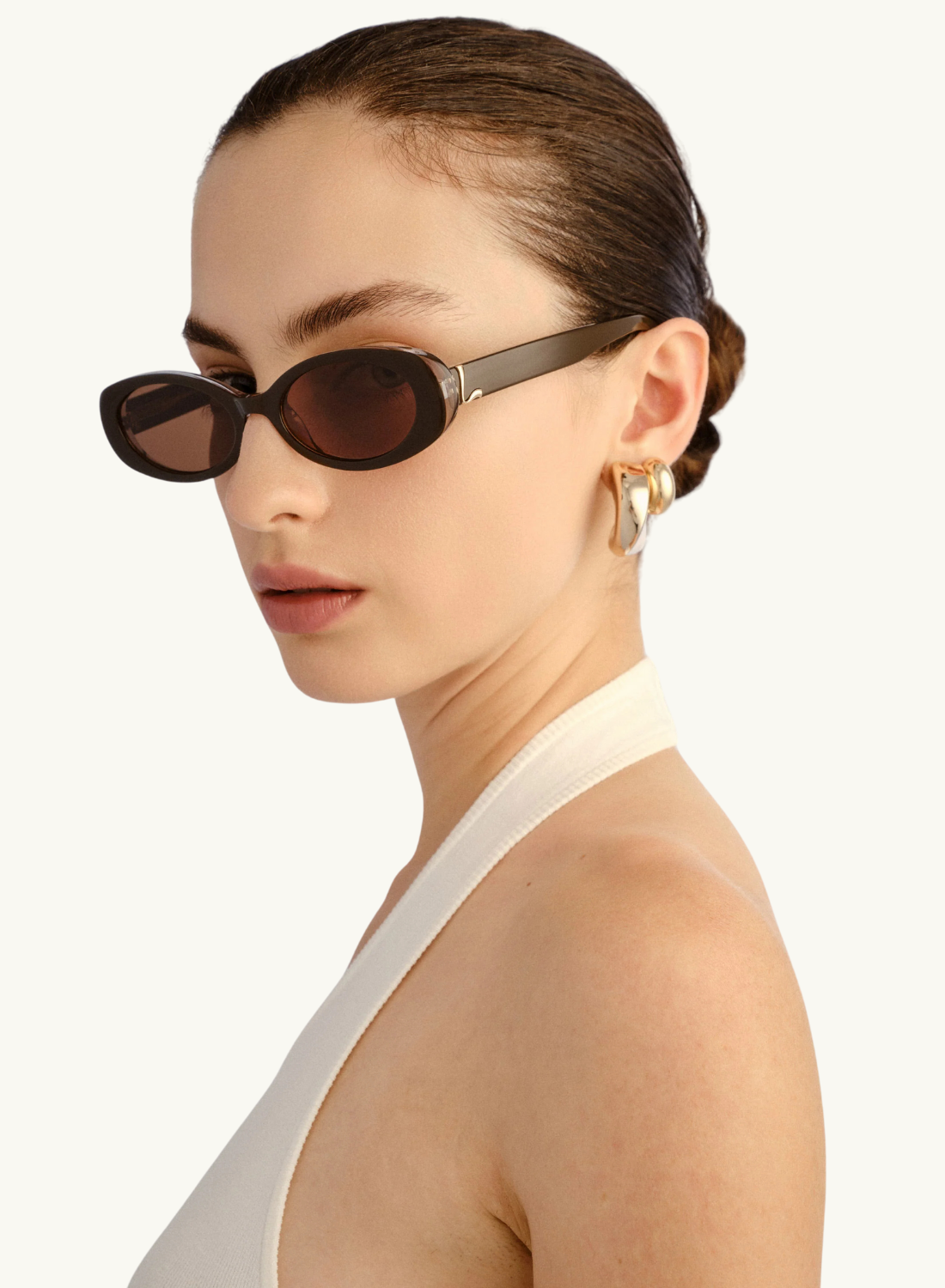 Luv Lou Morgan Sunglasses in Dark Chocolate