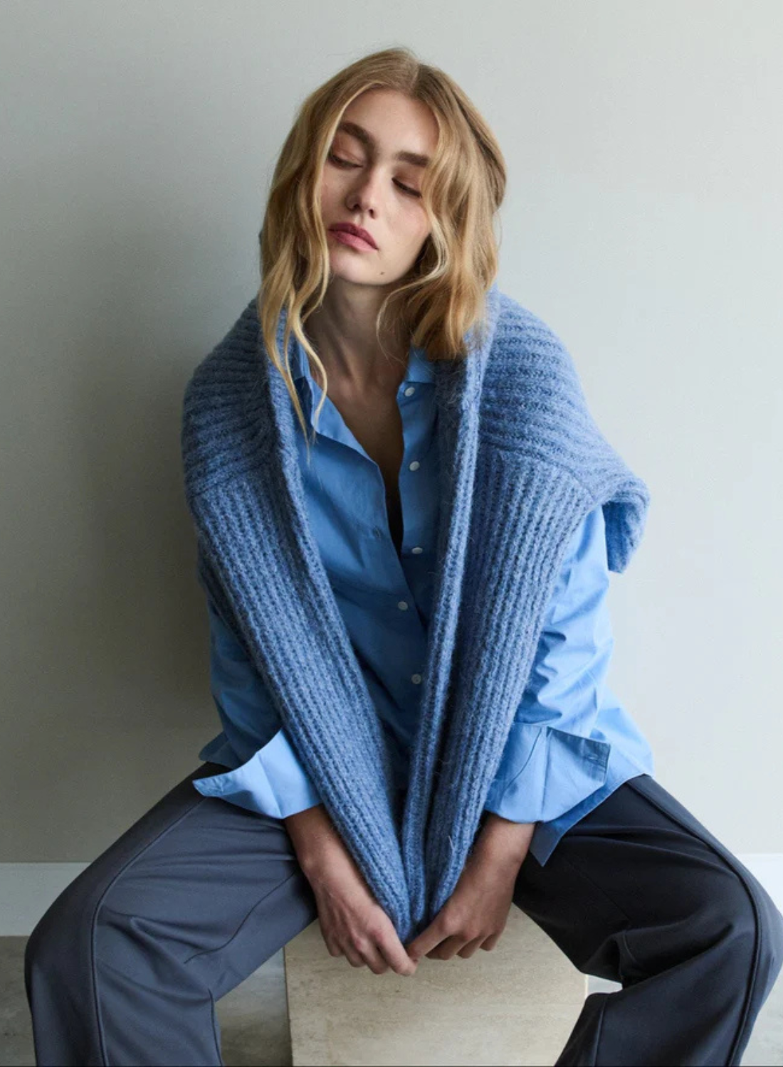 Mael London Knit in Blue