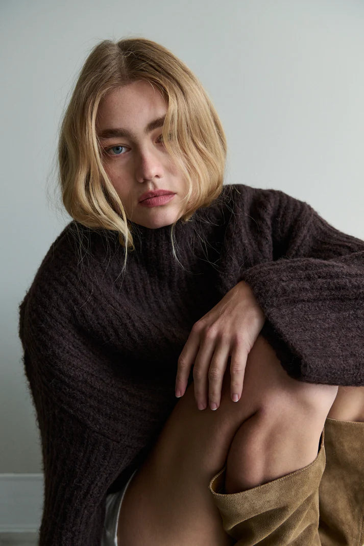 Mael London Knit in Chocolate