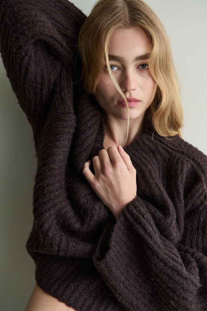 Mael London Knit in Chocolate