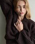 Mael London Knit in Chocolate