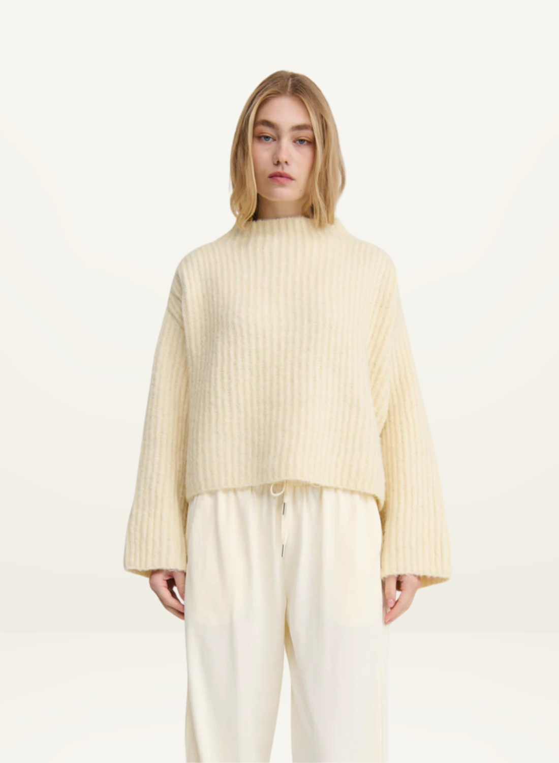 Mael London Knit in Marshmallow