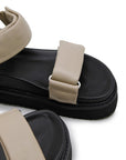 Maja Platform Slides TAUPE La Tribe-La Tribe-Frolic Girls