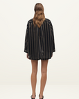 Marle Edie Shirt in BLACK STRIPE