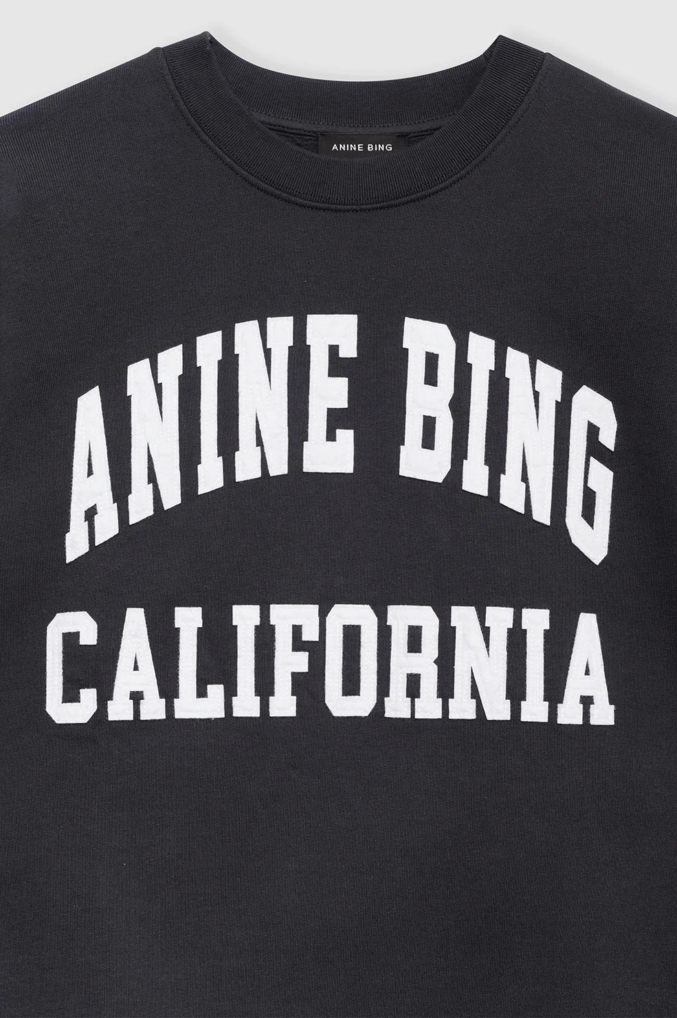 Miles Sweatshirt VINTAGE BLACK Anine Bing-Anine Bing-Frolic Girls