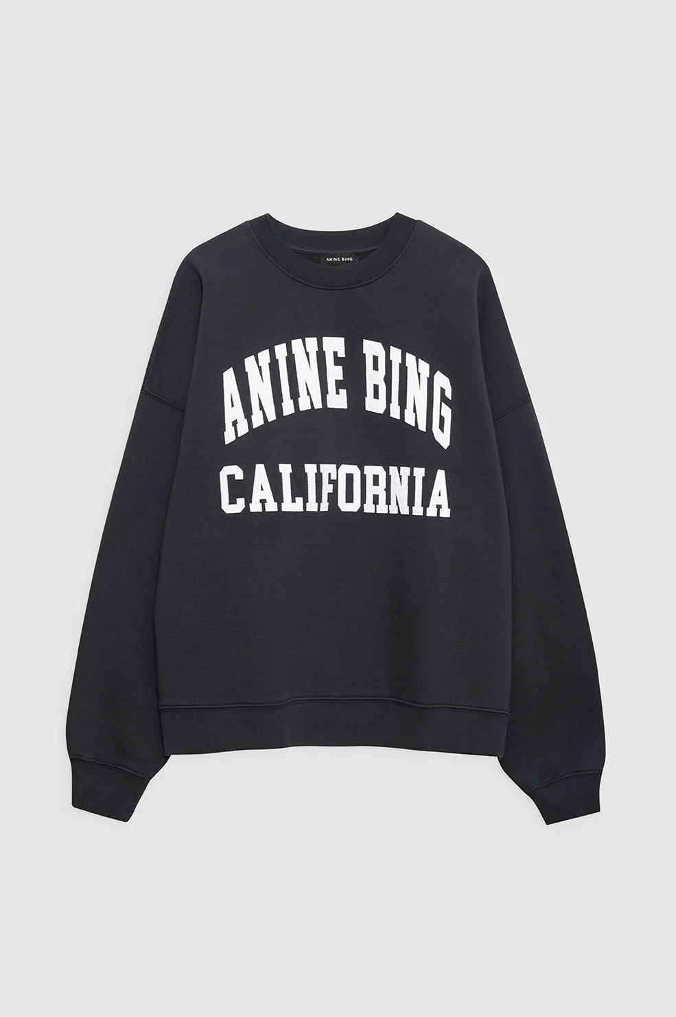 Miles Sweatshirt VINTAGE BLACK Anine Bing-Anine Bing-Frolic Girls