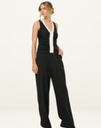 Mon Renn Era Top in Monochrome