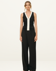 Mon Renn Era Top in Monochrome