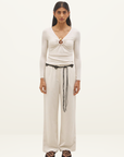 Mon Renn Lova Top in Cream