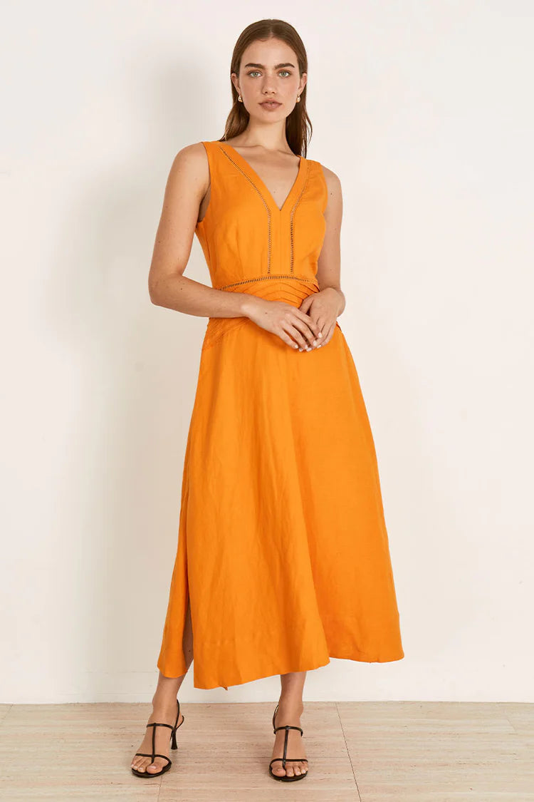 Zenith Midi Dress MANGO Mon Renn-MØN RENN-Frolic Girls