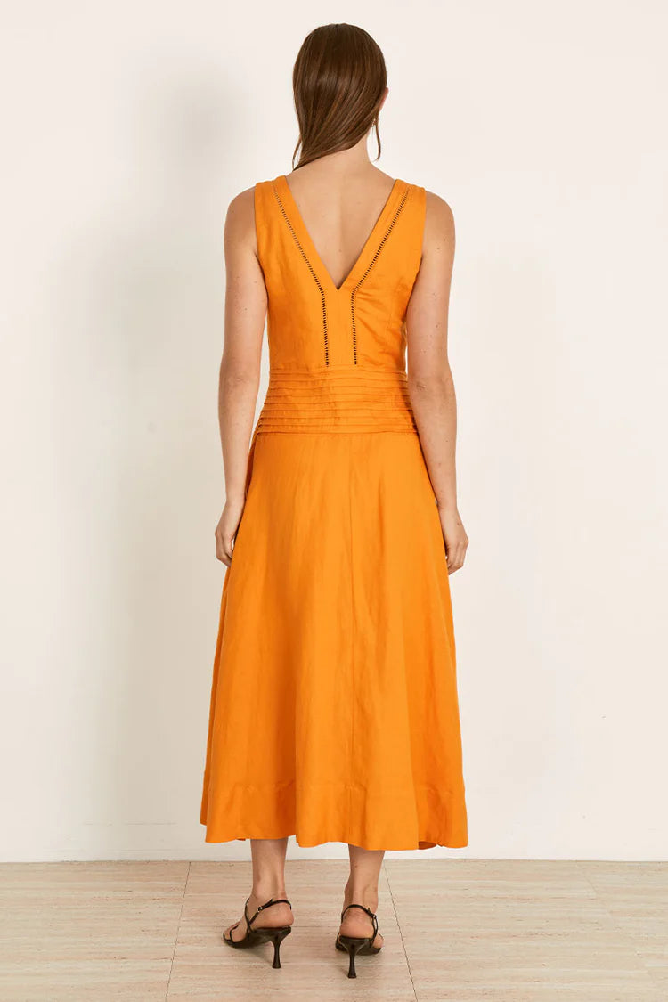 Zenith Midi Dress MANGO Mon Renn-MØN RENN-Frolic Girls